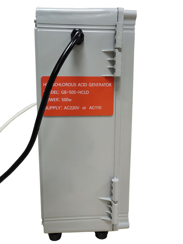 600 W 220V 50Hz Hypochlorous Acid Generator / Continuous Electrolyzed