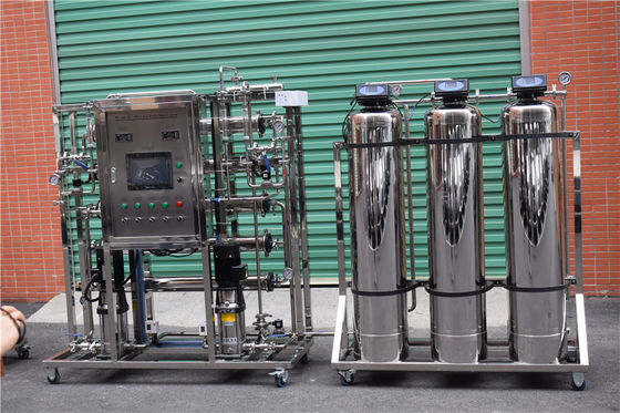 Automatic Three Tanks RO Water Treatment System With LCD Touch Screen