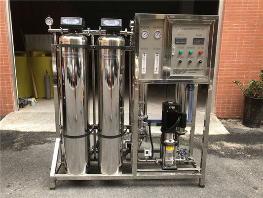 1.5kw Industrial Compact RO System Filtration Plant Water Filter Purifier Machine