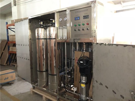 1000LPH 304 Stainless Steel RO Water Treatment System Purification Plant