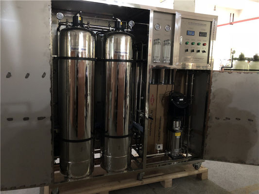 1000LPH 304 Stainless Steel RO Water Treatment System Purification Plant