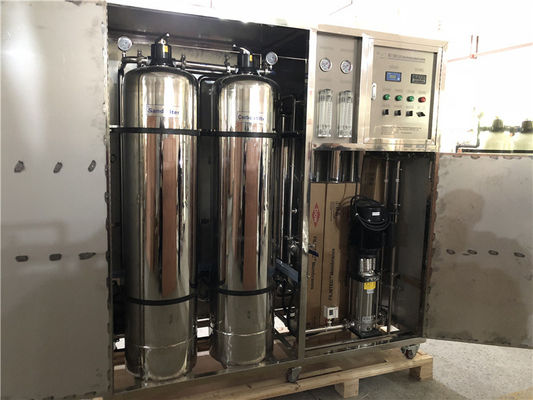 1000LPH 304 Stainless Steel RO Water Treatment System Purification Plant