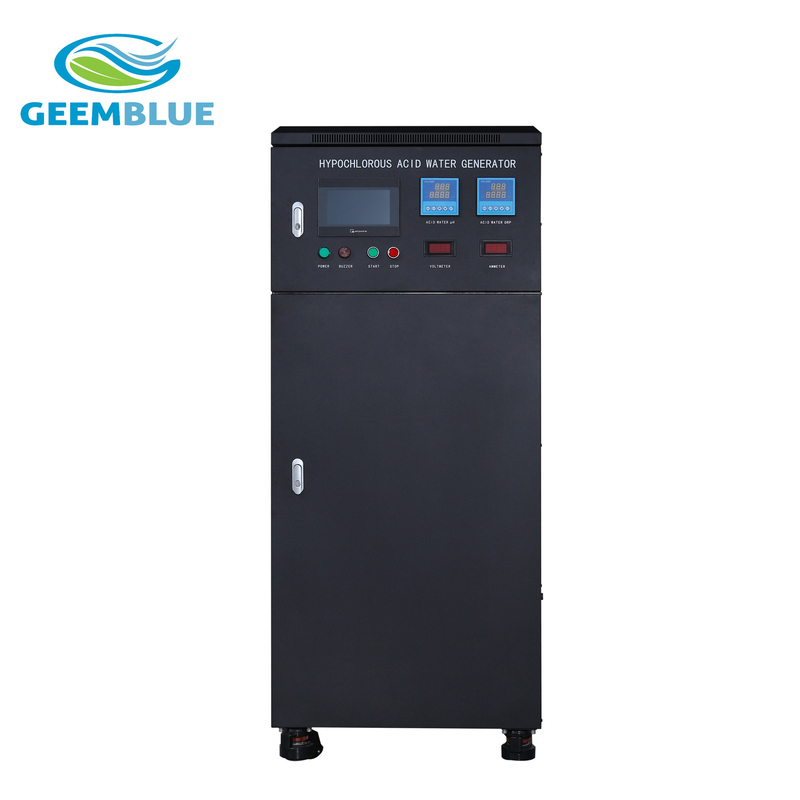 200 liter per hour Slightly Hypochlorous Water Electrolysis Machinery Produce HClO 220V 50Hz